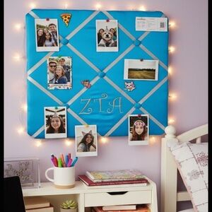 Picture Collage Cushioned Board 14” x 14” Turquoise